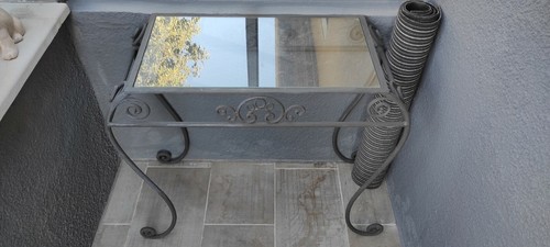 Console demi lune table - demi,