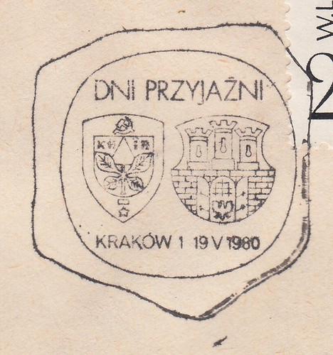 Pologne 1980 102 postmark - 1980,