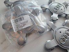 4x Centre De Roue AUDI Cache