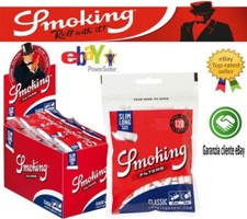 Filtri Smoking Slim 6mm Long Size XL Lunghi 22mm Filtre 20 Bustine 120 Filtre ✅