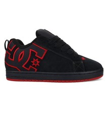 Dc Shoes Skate Court Graffik Gris Foncé - Rouge 300529 022 Hommes UK Taille 8 -