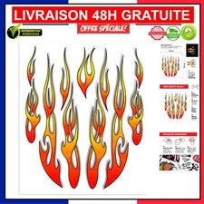 Autocollant Vinyle Flammes de