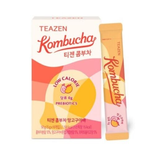 Teazen kombucha mango guava - teazen,