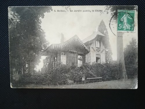 Cpa bolbec le jardin - 76,