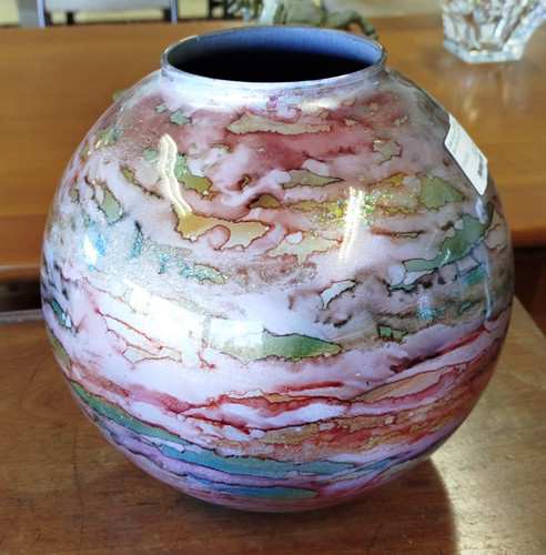 Vase boule verre - boule, en