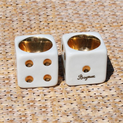 Duo coquetiers dés à - coquetiers, /