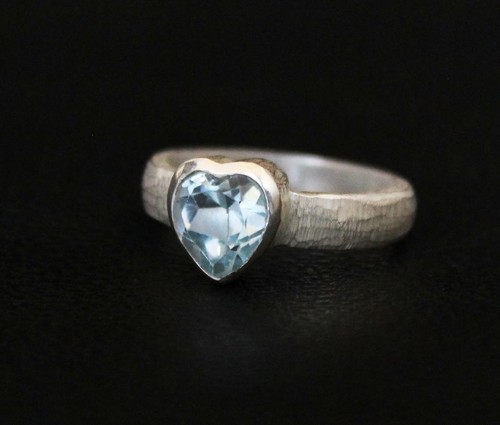Aigue marine bague march - aigue-marine, bague,march