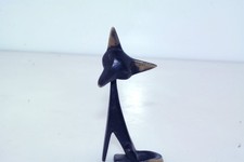 Antique Austrian Bronze Karl Hagenauer Fox Sculpture 