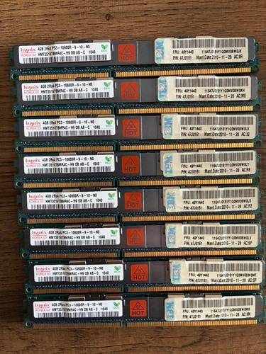 Lot barrettes ram serveur - de,