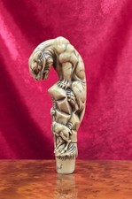 RARE POMMEAU DE CANNE ANCIENNE