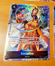 ONE PIECE CARD GAME HOLO FRENCH CARD OP02-114 BORSALINO SR FR JCG MINT