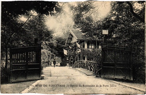 Cpa bois vincennes - cpa, de