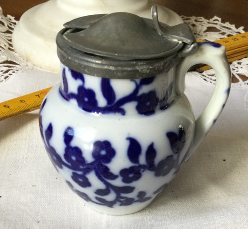Moutardier ancien petit pot - ancien,
