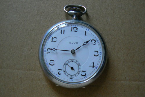 Montre poche ancienne elog - de,