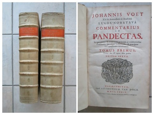 Voet commentarius ad - voet, :