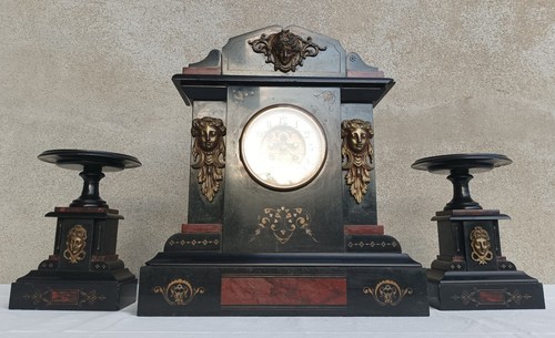 Grande pendule cheminée - grande,