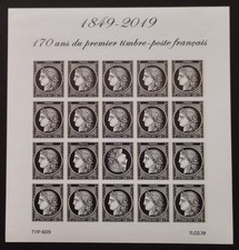 170 ans premier timbre-poste