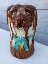 Barbotine pichet chien