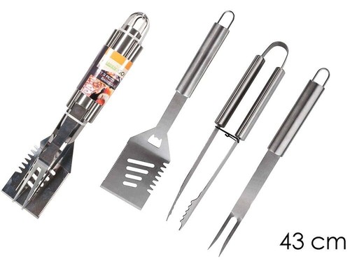 Kit accessoires bbq inox - kit, 3