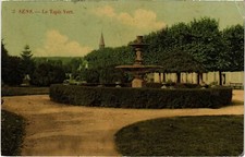 Old postcard Sens green carpet (1184433)
