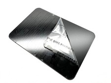 LOT (12) Rowmark High Impact Acrylic Plastic Sheet/Blank 1/16" 1.5mm MATTE BLACK