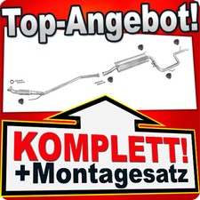 Pot d'échappement pour MERCEDES VITO (638) 110 TD 2.3 TD sans système d'échap...