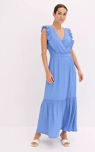 Freemans robe longue bohème - robe,