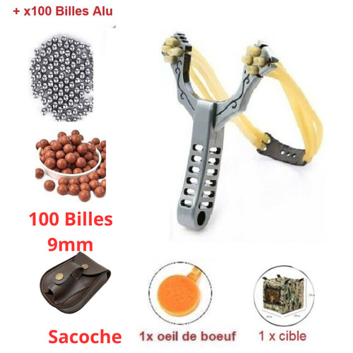 Lance pierre sport alu - lance-pierre,