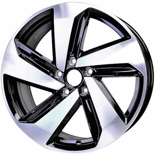 18x7 machined black alloy - black,