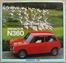 HONDA N360 LF Car Sales Brochure c1968
