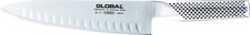 Global G Série Couteau de Cuisine G-77 - Made IN Japan - 20cm Lame Avec Alvéoles