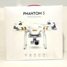 DJI Phantom 3 Professional Drone 4K White W/ Battery Box Unused New From Japan