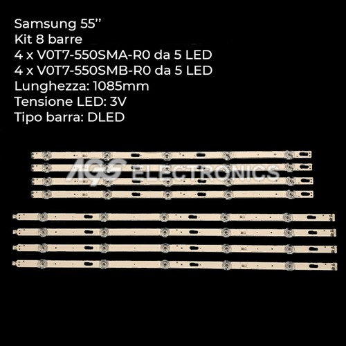 Kit barres bandes led - tv,