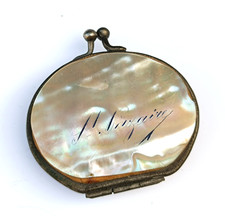 Porte-Monnaie Ancien Nacre