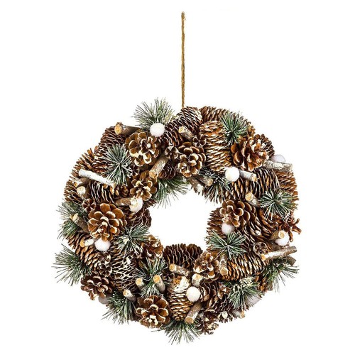 Couronne noël décorative - couronne,