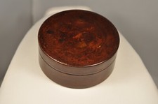 TABATIERE ANCIEN BOIS PRESSE 