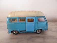 OLD TOY MINIATURE CAR DINKY TOYS RENAULT ESTAFETTE camping blue