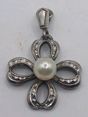 Vtg mikimoto sterling silver - vtg.,