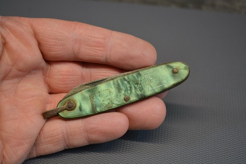Ancien petit couteau - ancien, pliant