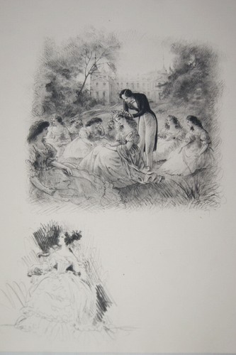 Paul emile becat - becat, gravure