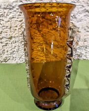 Art déco d 'époque bohème verrerie tchèque  verre tchèque soufflé déco 