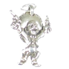 Breloque en argent sterling homme mexicain .925 x 1 Mexicains Poncho Villa charm