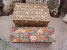 2 anciennes boites à couture