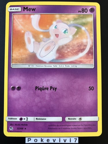 Carte pokemon mew - pokemon,