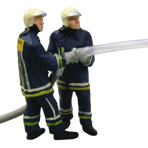 Pompiers avec lance - , à