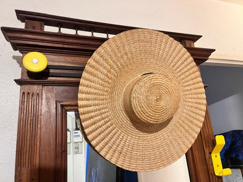 Très grand chapeau paille - grand, de
