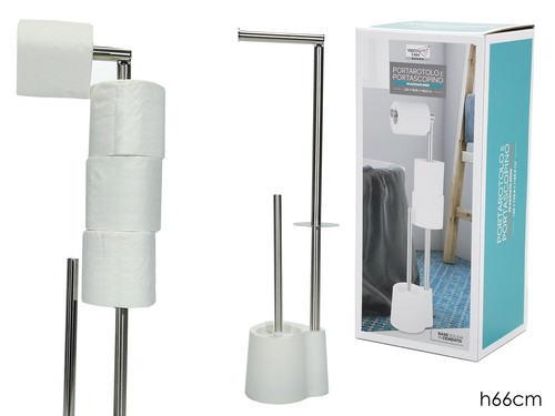 Porte papier avec brosse - avec,