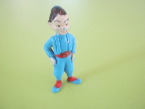 Figurine tintin lac aux - figurine,