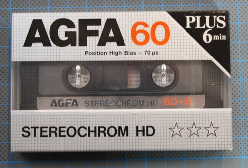 Cassette audio tape agfa - cassette,