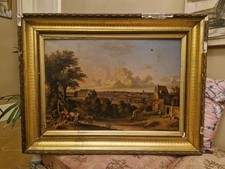 Peinture Ancienne Encadrée